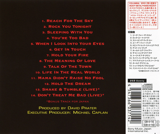 FIREHOUSE ファイアーハウス Hold Your Fire & FIREHOUSE 3 2冊